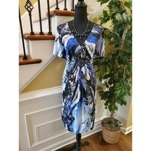 R&M Richards Plus Size 2X Dress Rhinestone Accent